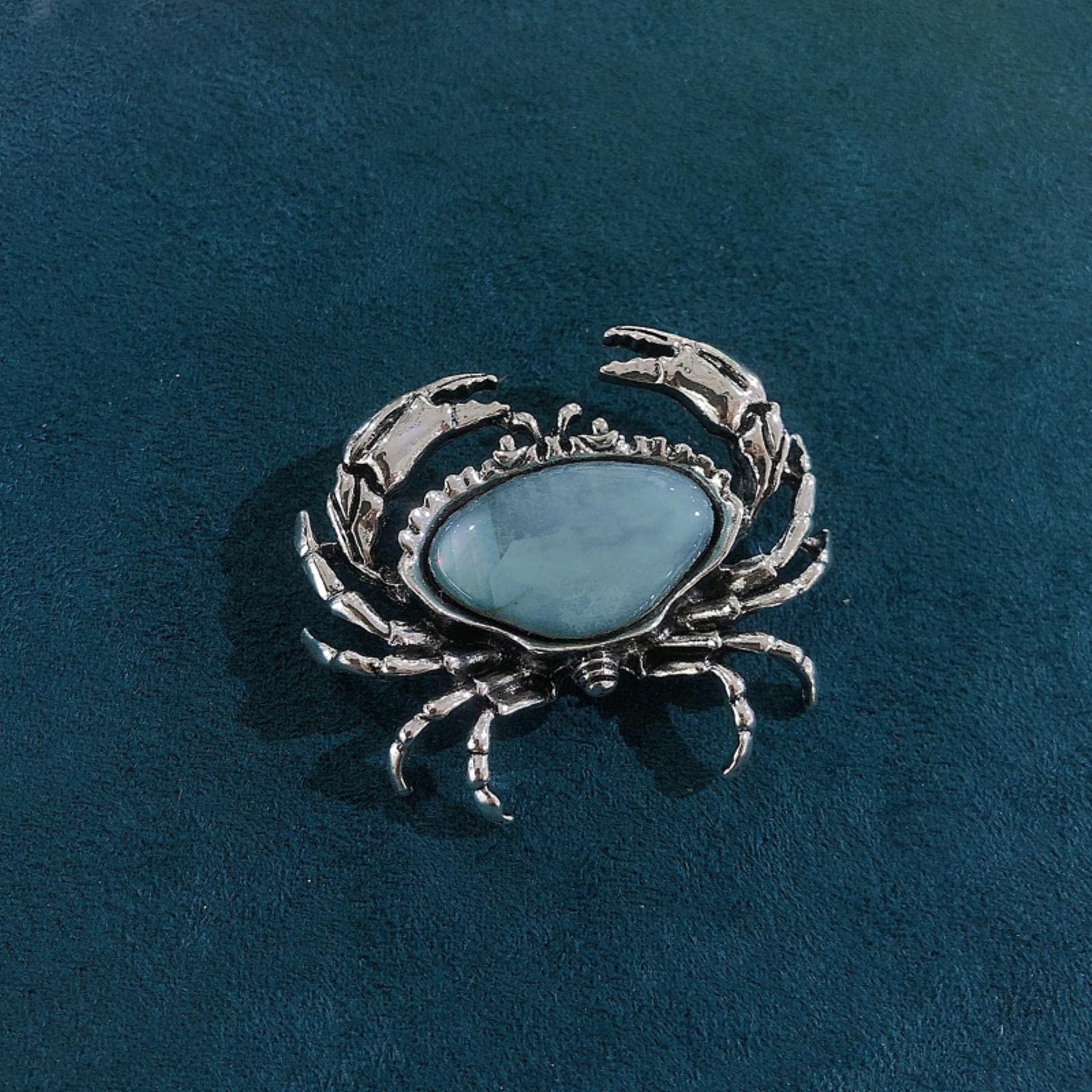 Broche fantaisie - Acier inoxydable - Crabe | Fée Clochette