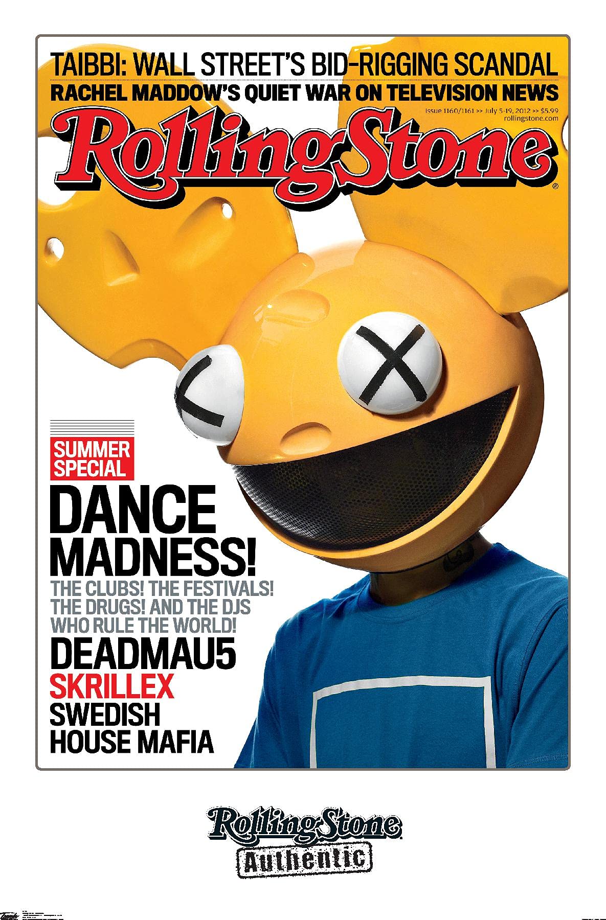 Amazon.com: Trends International Rolling Stone Magazine-Deadmau5