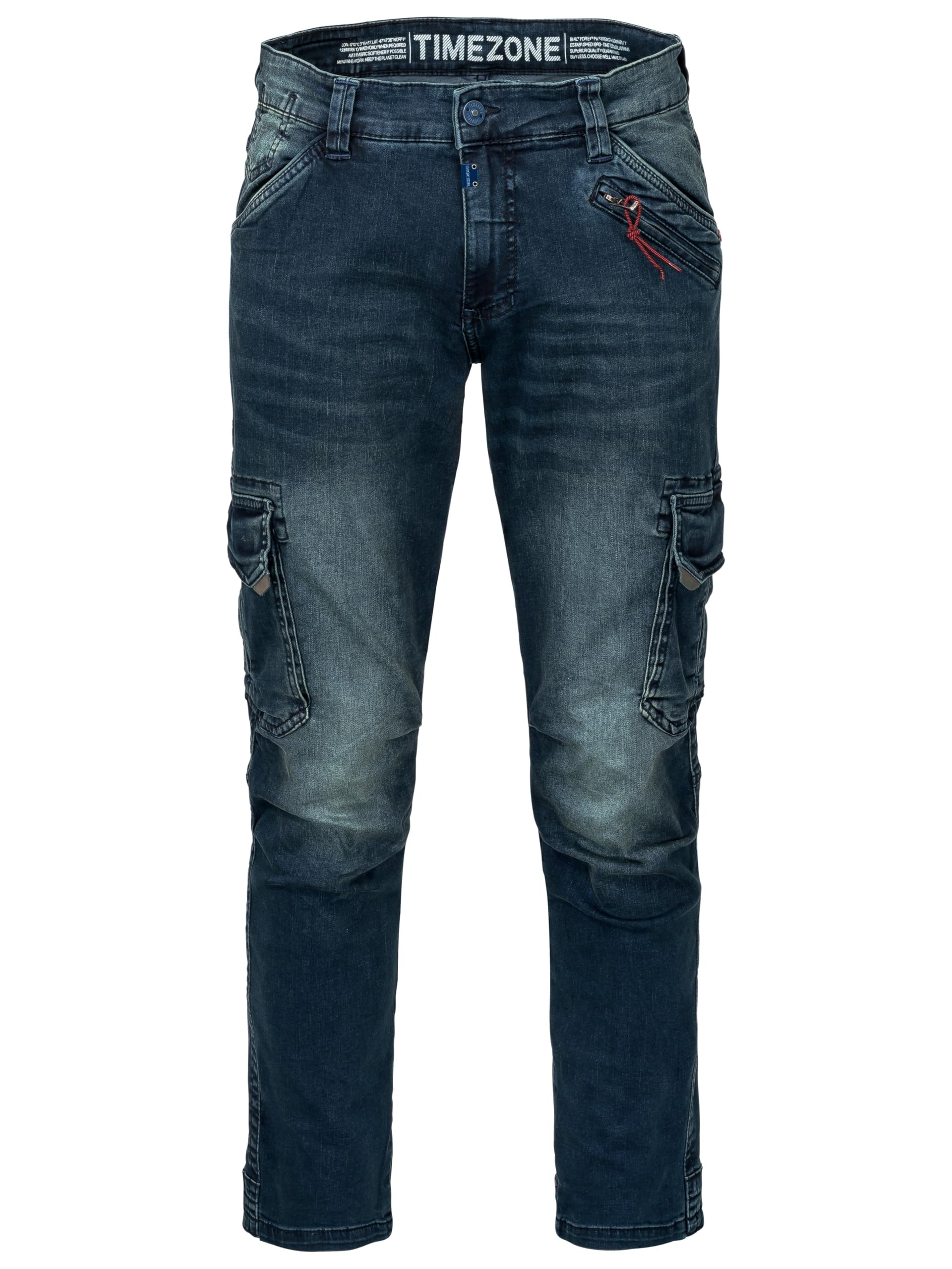 Timezone RogerTZ Roger - Pantalones cargo para hombre, informales, modernos