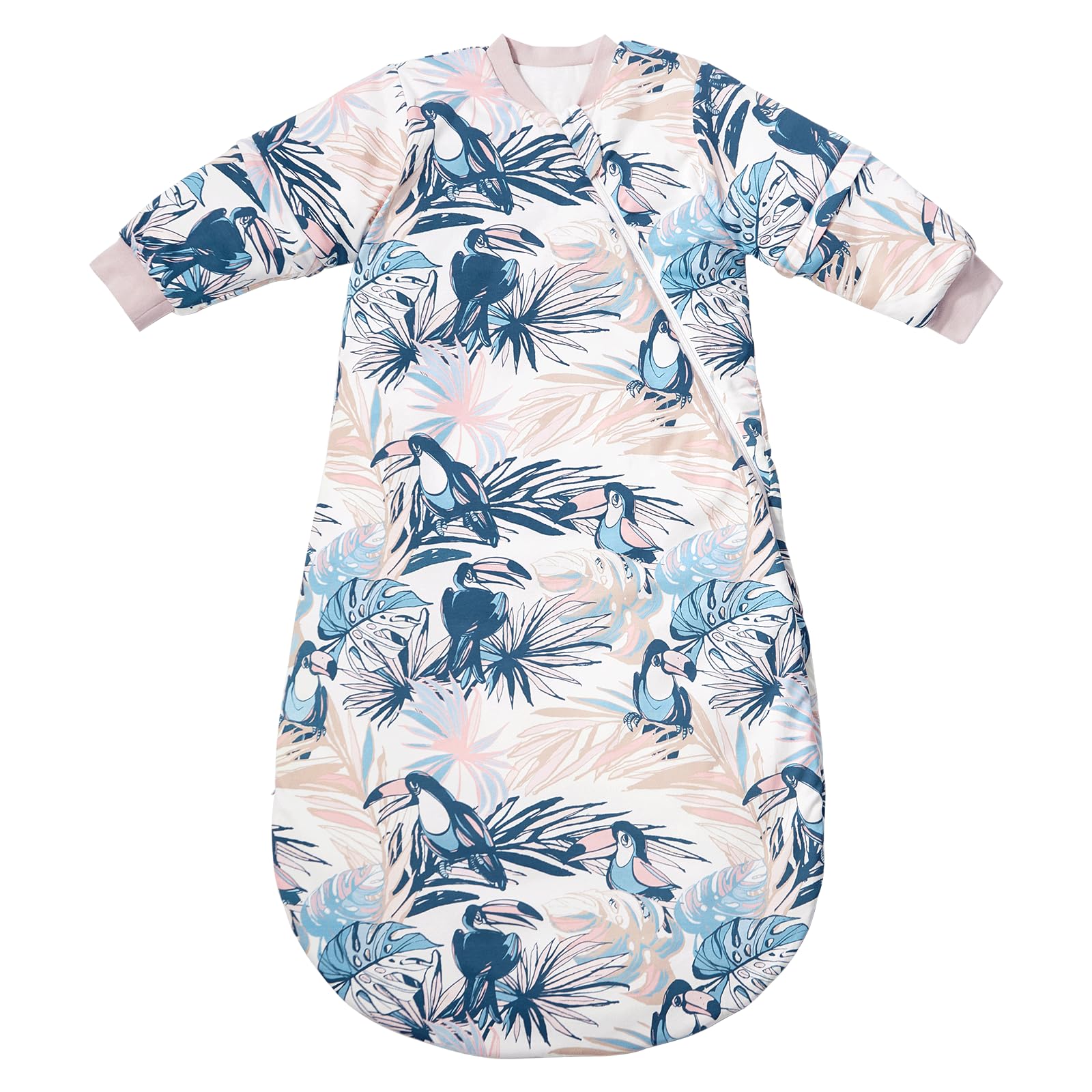 Beeweedbaby Sleeping Bag Tog Winter Wearable Blanket Removable