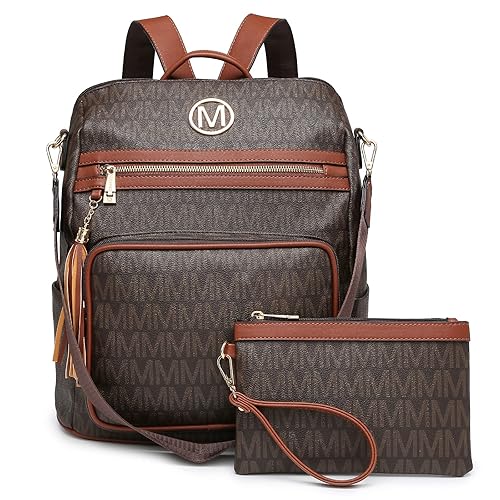 Women Fashion Backpack Purse Convertible Large Rucksack Versatile Travel Shoulder