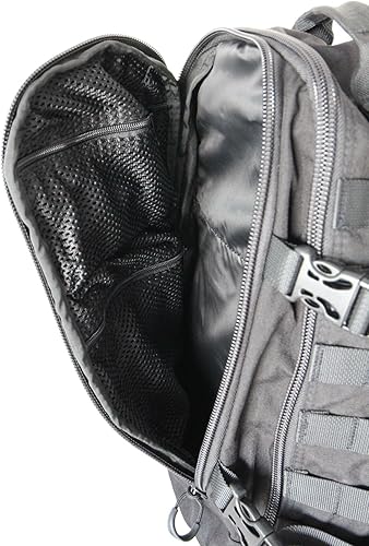 Miniatura 4 de Militar 26L ILBE estilo táctico patrulla de asalto Molle mochila, A-tacs Au, Mochilas de mochila