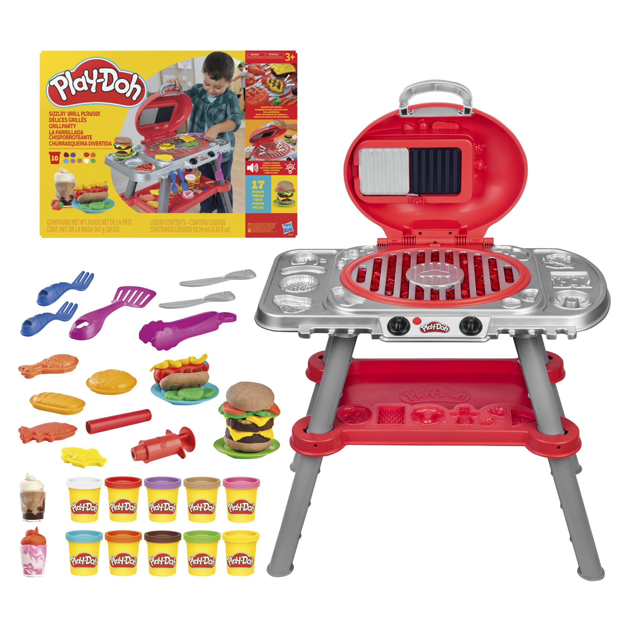 Play-Doh, playset Griglia rovente