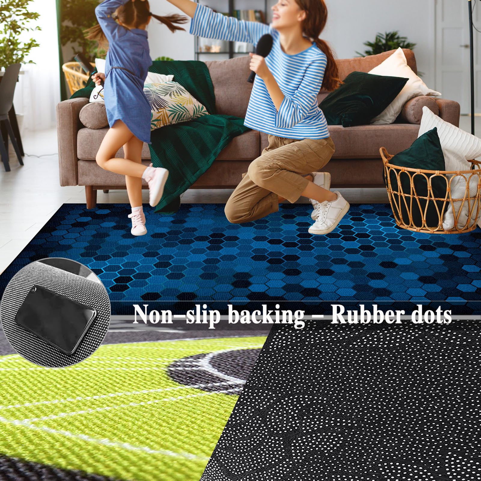 Tappetino per Batteria Elettronica e Percussioni Tappeto a Tamburo Insonorizzato Tappeto Batteria Acustica Tappeti Antiscivolo per Batteria Elettroniche Rullante Acustica Grancassa 200 x 160 cm