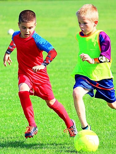 Miniatura 6 de 12 pares de mangas de brazo deportivos para niños, mangas de brazo para baloncesto y béisbol, con protección UV, protección solar, refrigeración,