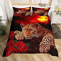 Vista 24 de Feelyou - Juego de ropa de cama con funda de edredón de dibujos animados para niños, niñas y adolescentes, con estampado de vehículos modernos