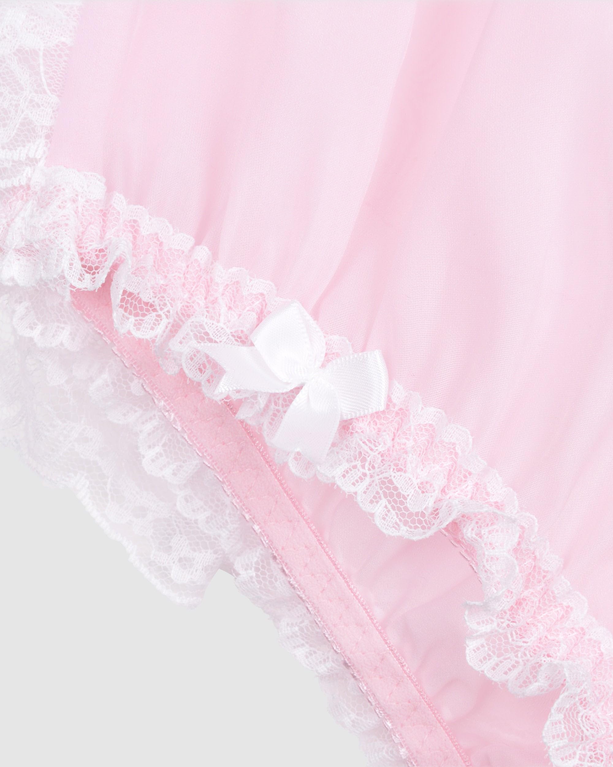 Satini Transparente Encaje con Volantes el marica Suave Bragas Calzoncillos Panties satinados Ropa Interior