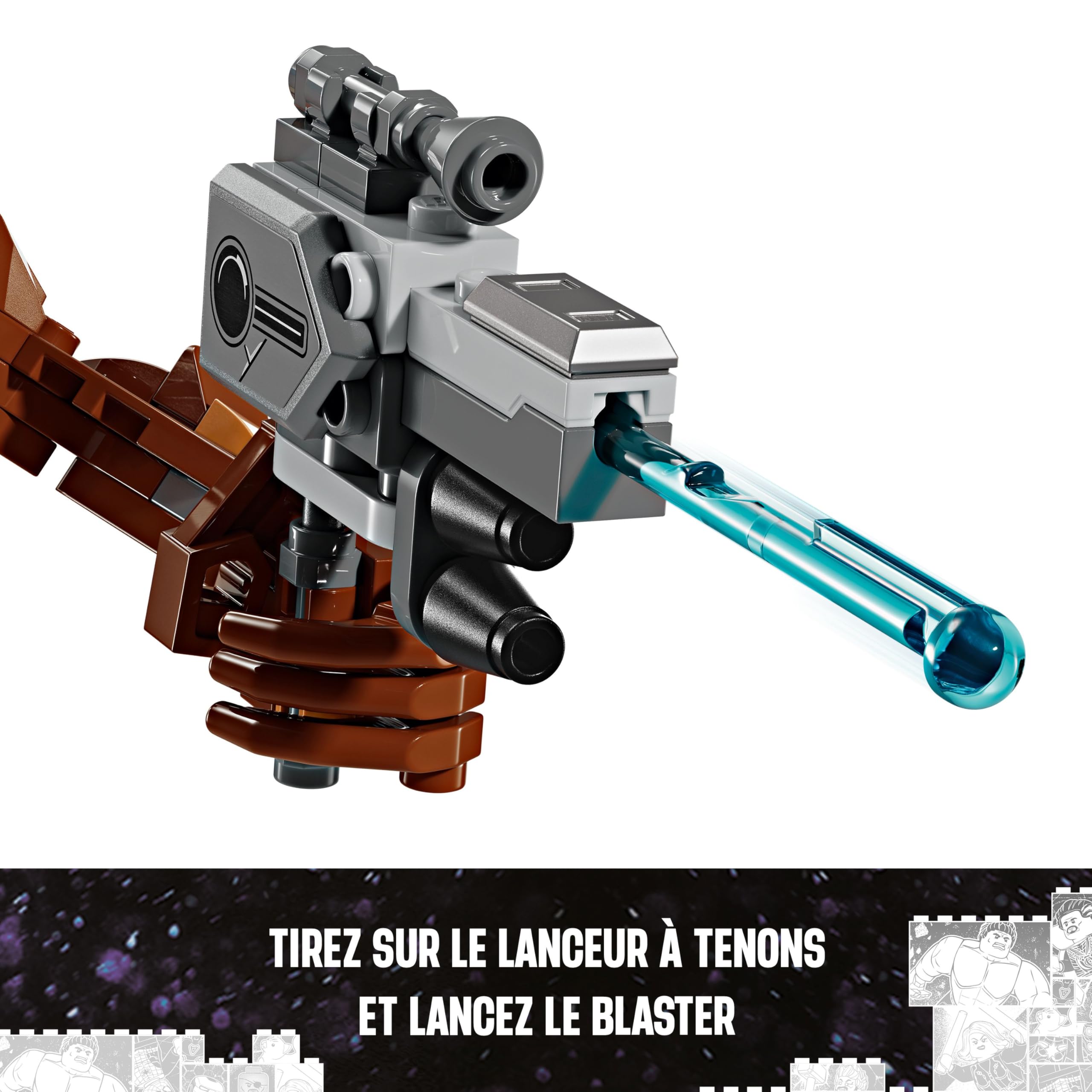 Lego | Marvel Rocket et Bébé Groot, Jeu de Construction pour Enfants, Film Les Gardiens de la Galaxie, Figurine de Super-Héros Articulée, Cadeau pour Garçons et Filles dès 10 Ans 76282