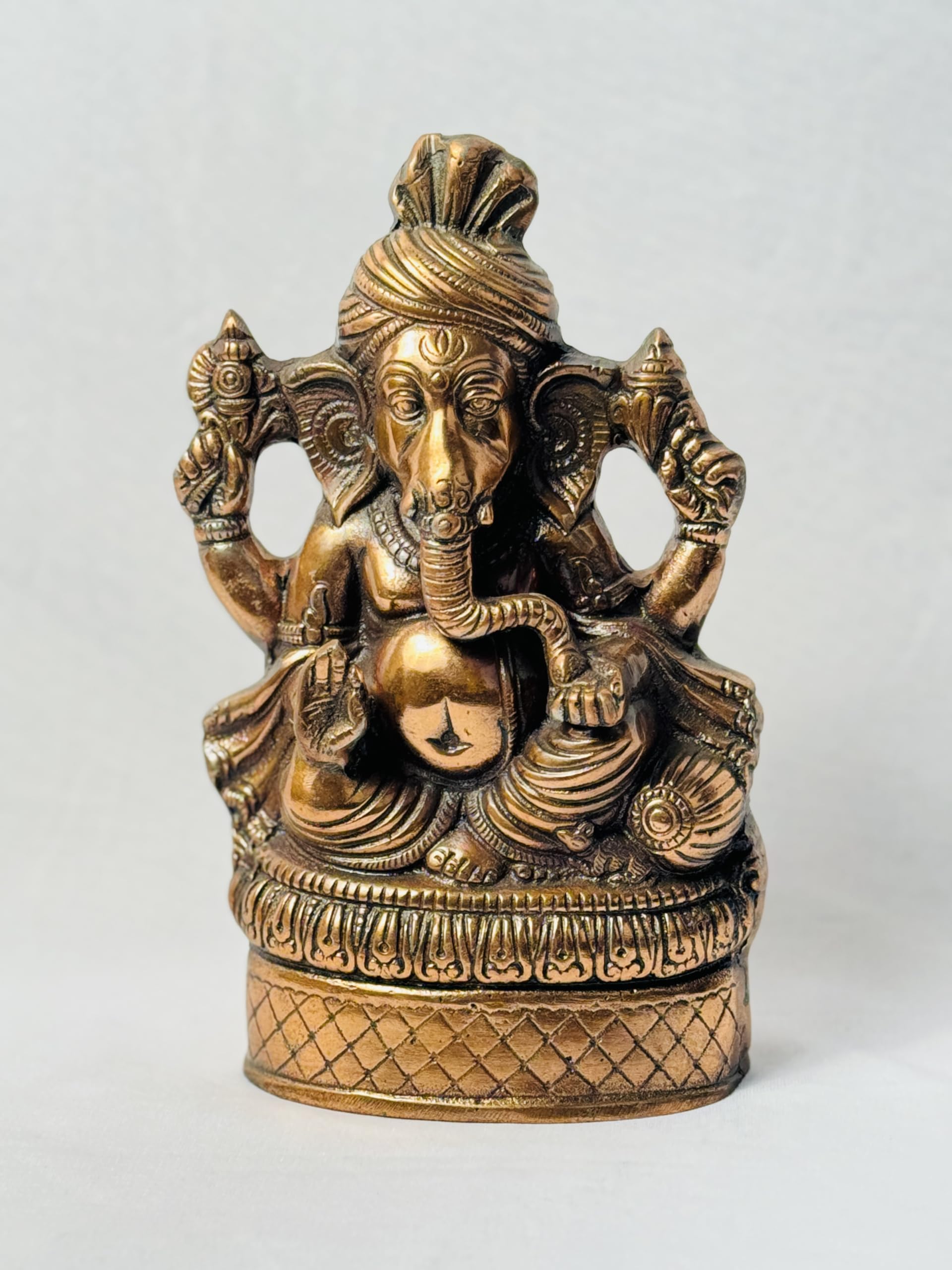 The Artisan Workshop OXIDISED Ganesh Black Metal