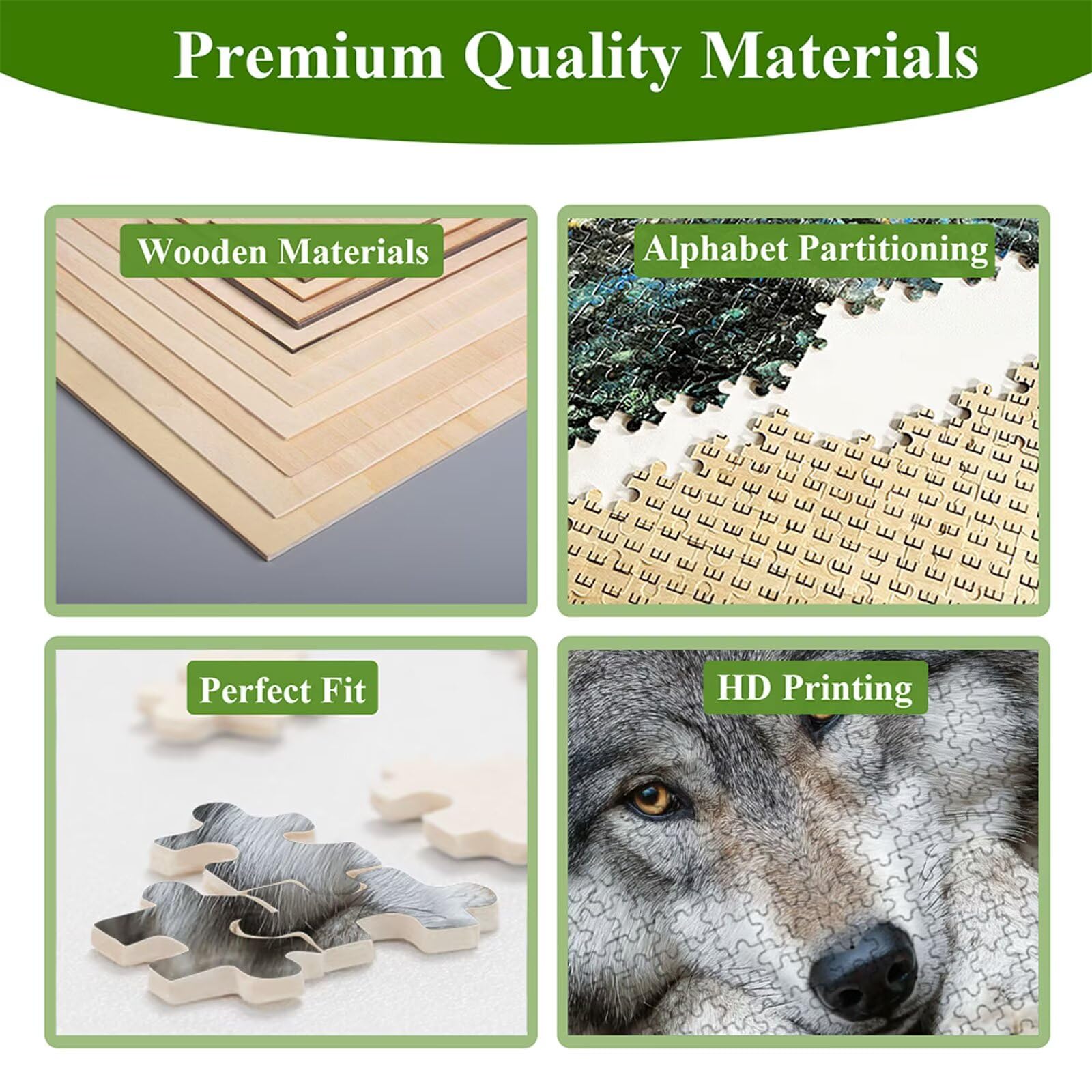 5000 Pezzi Puzzle Adulti - Animale & Animale - Fabbricazione in Legno Robusto (Forma Classica) - Decorazione Murale con Poster - Prodotto Riservato ad Adulti e 14 Anni in Su (181x105cm) P3#1171