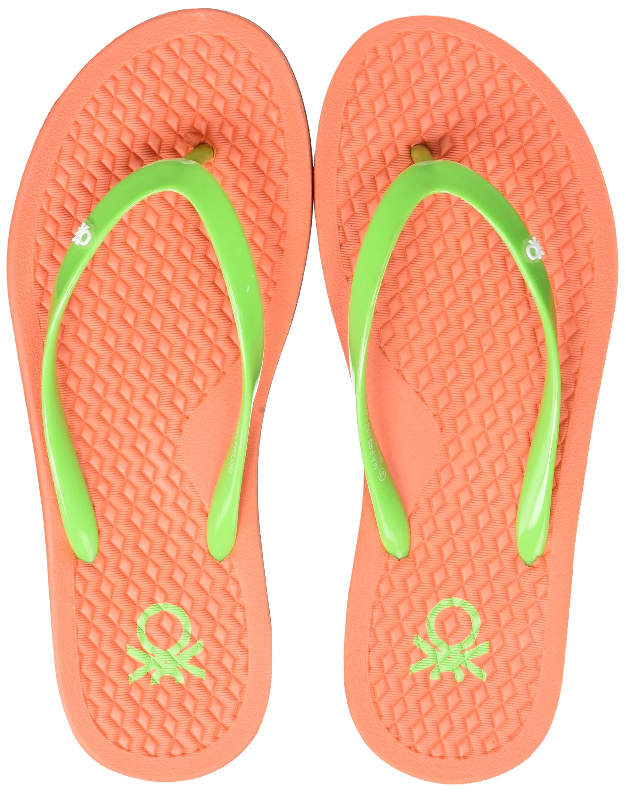 United Colors of Benetton womens Casual Slipper, Orange, 4 UK (37 EU) (B09NKRG4R1) Amazon Price History, Amazon Price Tracker