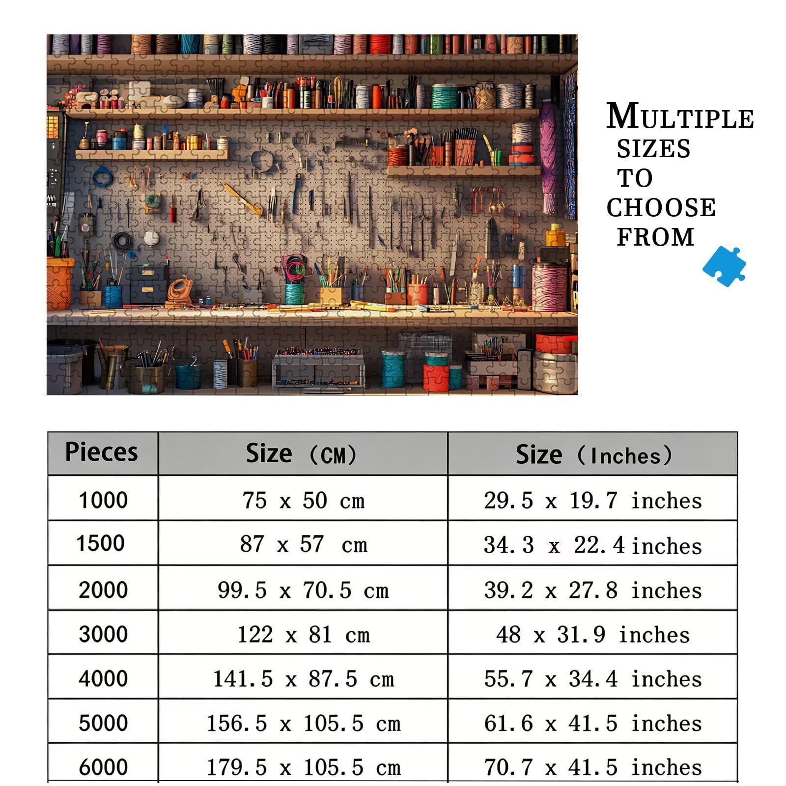 Puzzle 6000 sztuk kolor, drewniane puzzle dla dorosłych, niemożliwe klasyczne narzędzie do układania, gra zręcznościowa dla całej rodziny, kolorowa gra układankowa, dekoracja i prezent 179,5 x 105,5