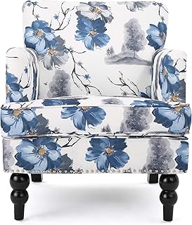Christopher Knight Home Boaz Arm Chair, Floral Print