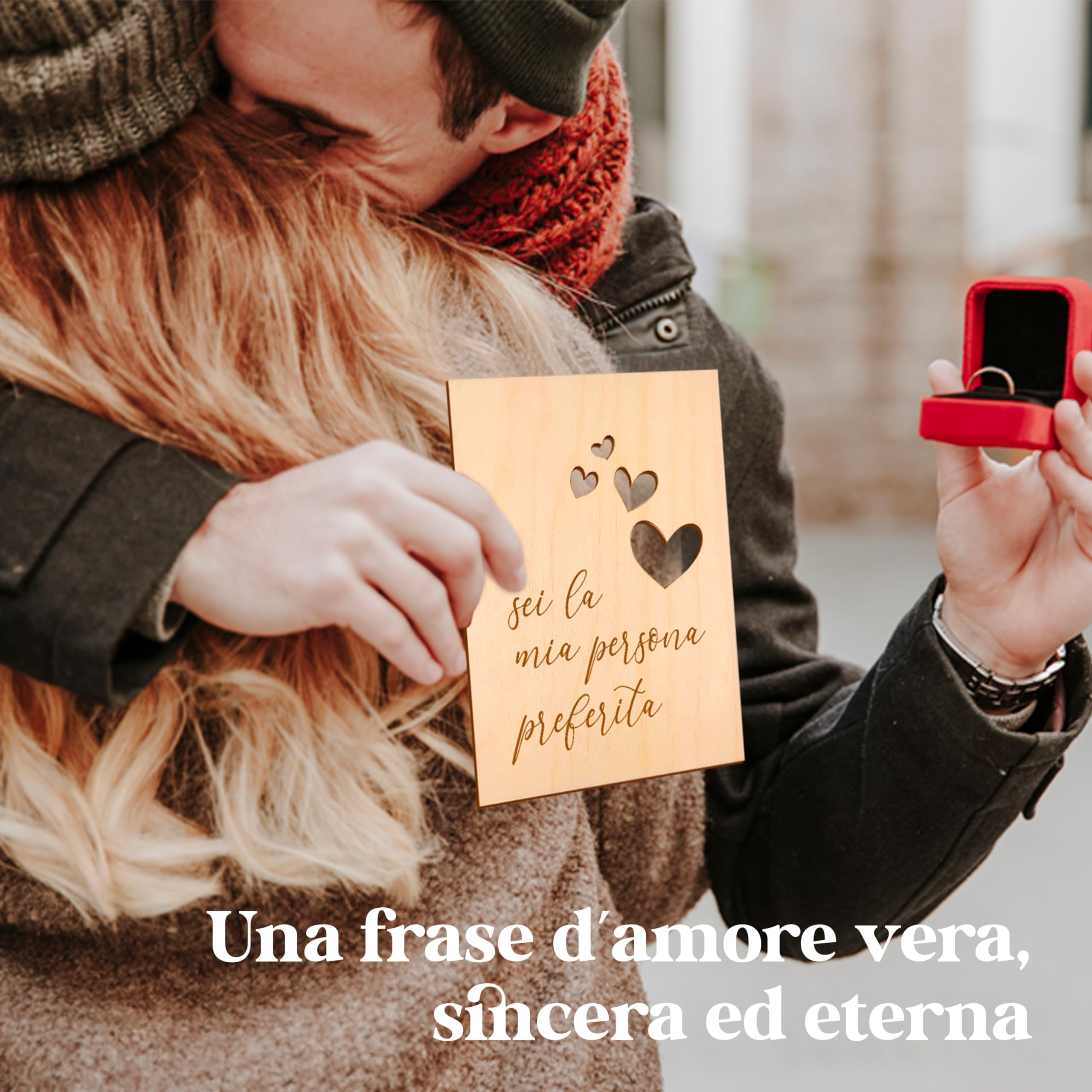 Biglietto di San Valentino per la fidanzata Bellissimo biglietto di San Valentino per la fidanzata, biglietto di San Valentino dal fidanzato, biglietto di San Valentino per la futura moglie - Italia