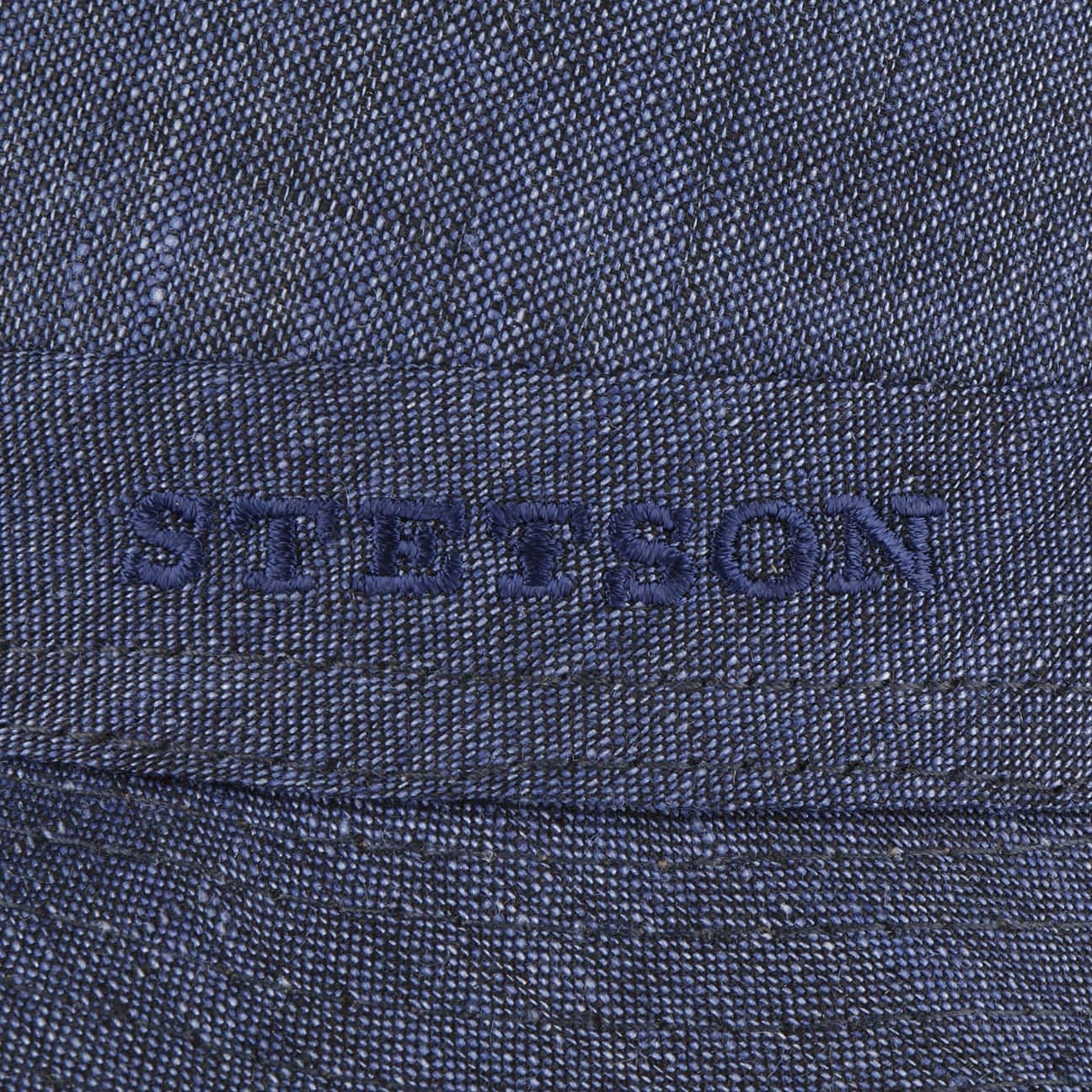 Stetson Geneva Trilby Chapeau Lin Made in Italy Unisexe Printemps Ete