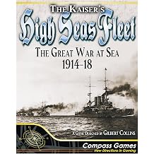 Compass Games The Kaisers High Seas Fleet, WWI Naval Strategy Board Game, for Adults 18+