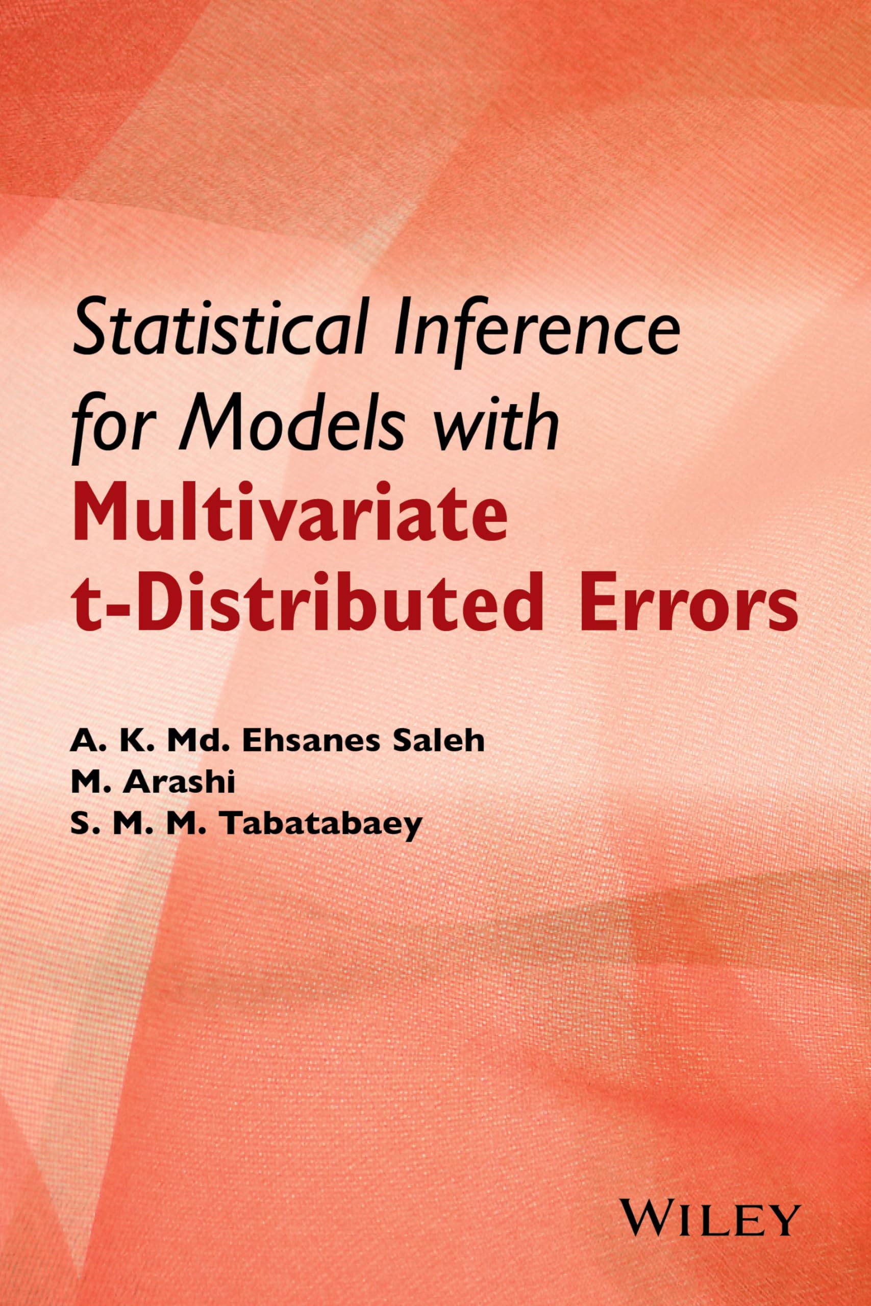 Statistical Inference for Models With Multivariate t-distributed Errors