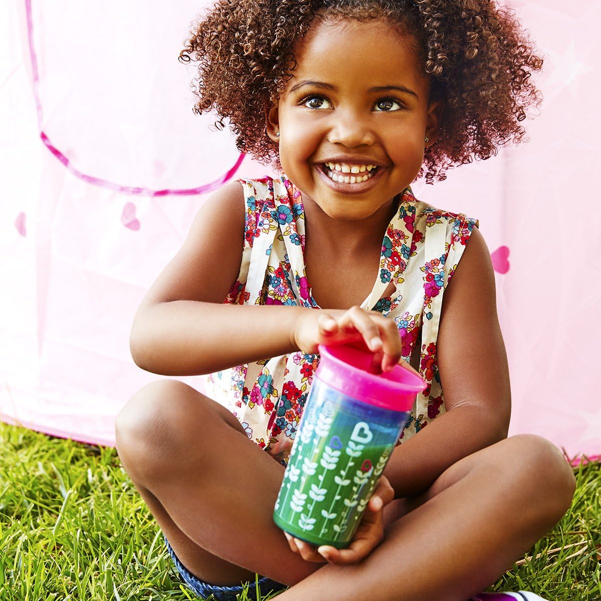 Miracle 360 Deco Sippy Cup - 9oz (Blue Bird)