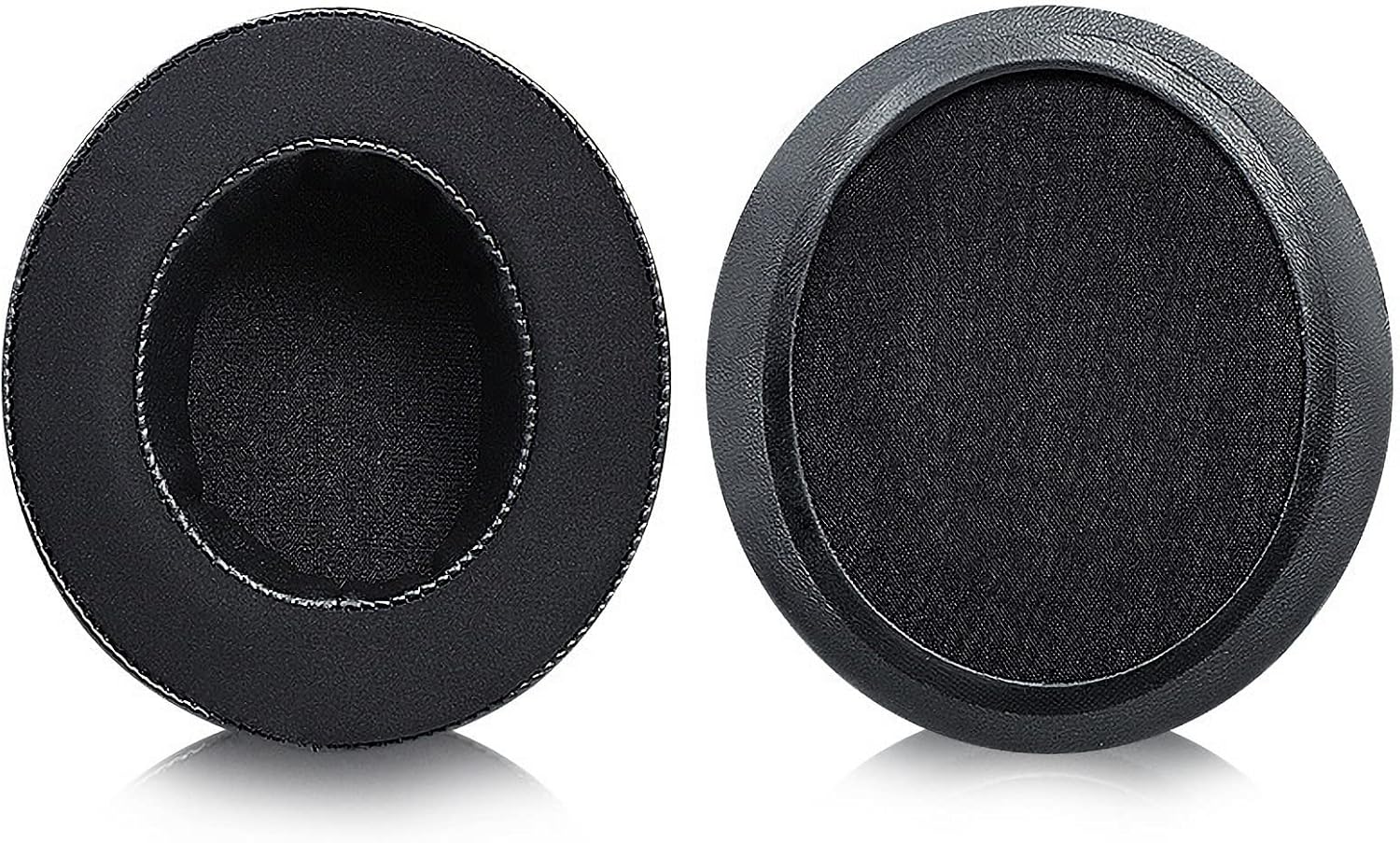 Replacement Earpads Protein Leather Ear Pads Cushions Cover Repair Parts Compatible with Razer Kraken BT Kitty Edition Wireless Headphones (Ice-Black)