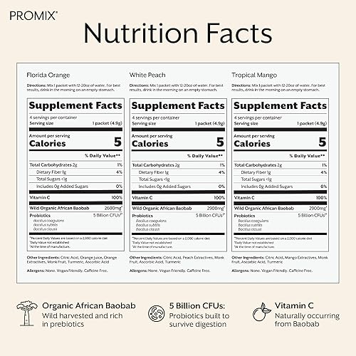 Miniatura 2 de ProMix Nutrition Debloat Prebióticos y probióticos  Salud digestiva, alivio de náuseas, reparación intestinal y alivio de la hinchazón para mujeres