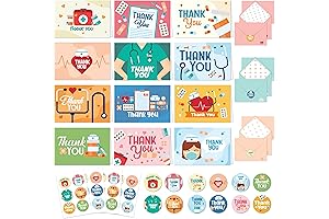 Decorably Thank You Cards for Nurses