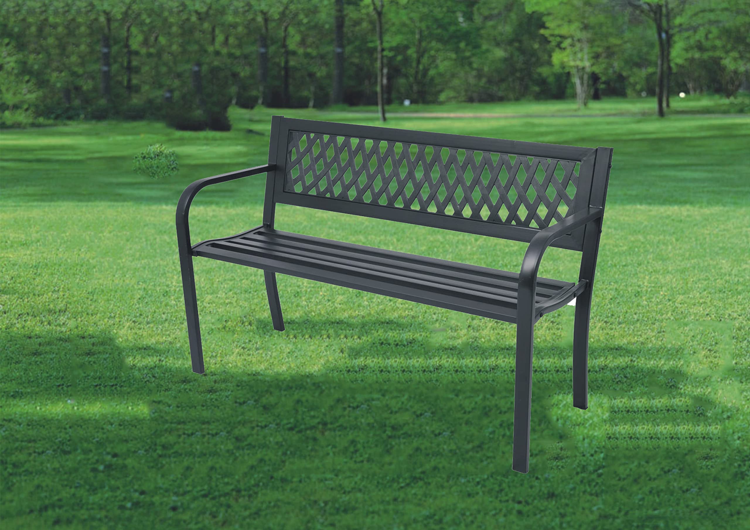 Linea Garden Friend Panca Boulevard in acciao