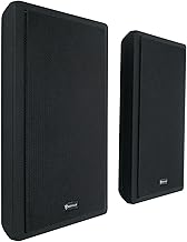 26 TV Wall Ideas You’ll Wish You Tried Sooner 79 Rockville RockSlim Pair Black 5.25