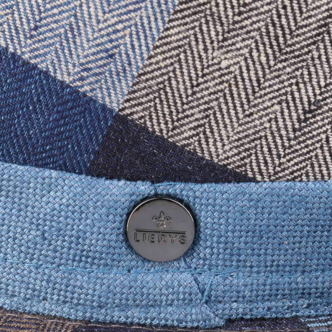 LIERYS Payato Checks kapelusz trilby Wyprodukowano we Wloszech Unisex Wiosna Lato