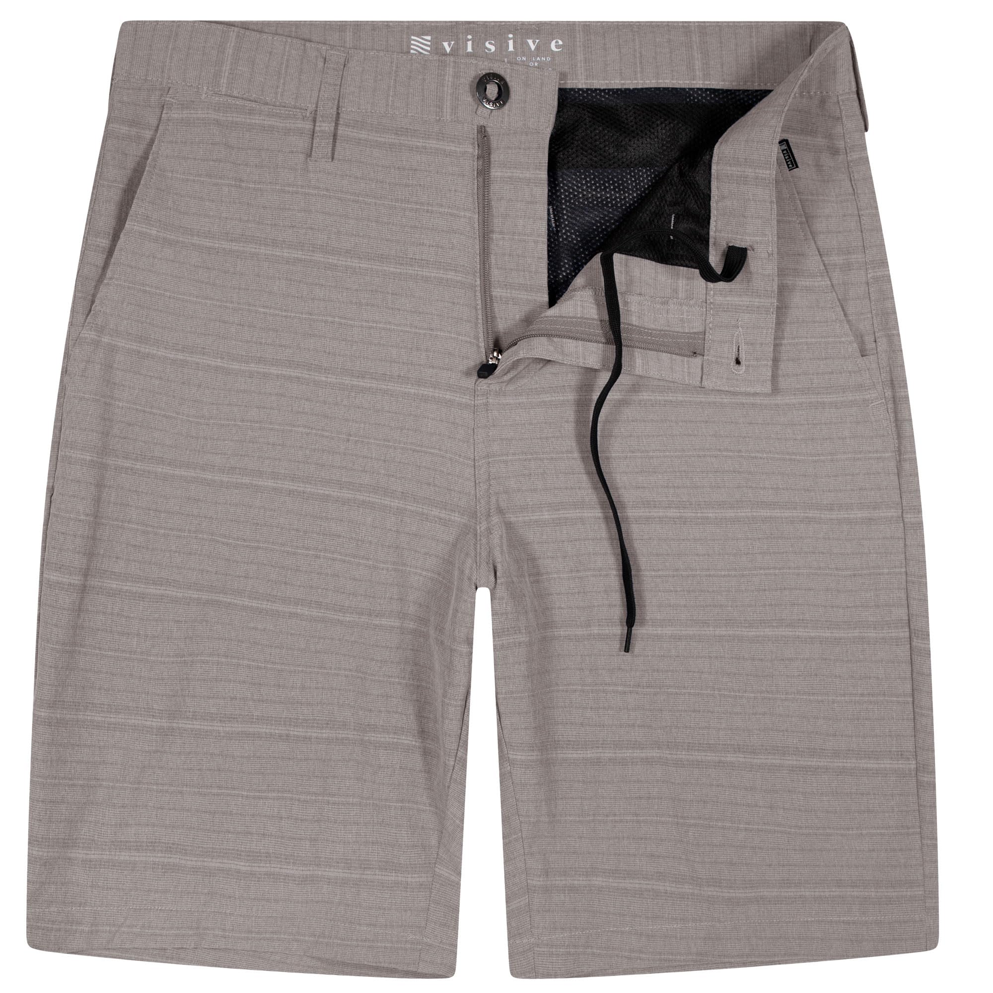 VisiveHybrid Shorts for Mens, Premium Golf Stretch Board Shorts, Mens Swim Trunks, Summer Shorts, Big Mens Size 30-44