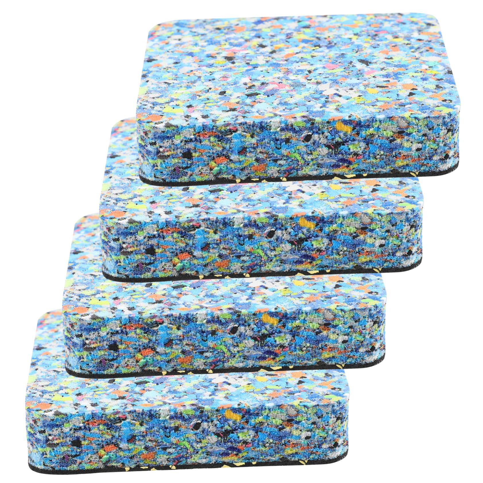 CATIEBYE Drum Supply Sound Absorbing Mat 4pcs Drum Cymbal Mute Pads for Beginners