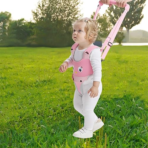 Miniatura 42 de IULONEE Andador de bebé, arnés de mano para niños pequeños, ayudante, cinturón protector, para actividades infantiles, ajustable, de pie, ayudante