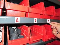 Vista 2 de Letras de vinilo adhesivas, números, letras reflectantes autoadhesivas, solo para letreros, barcos, números, 3/4 pulgadas, adhesivos, impermeables