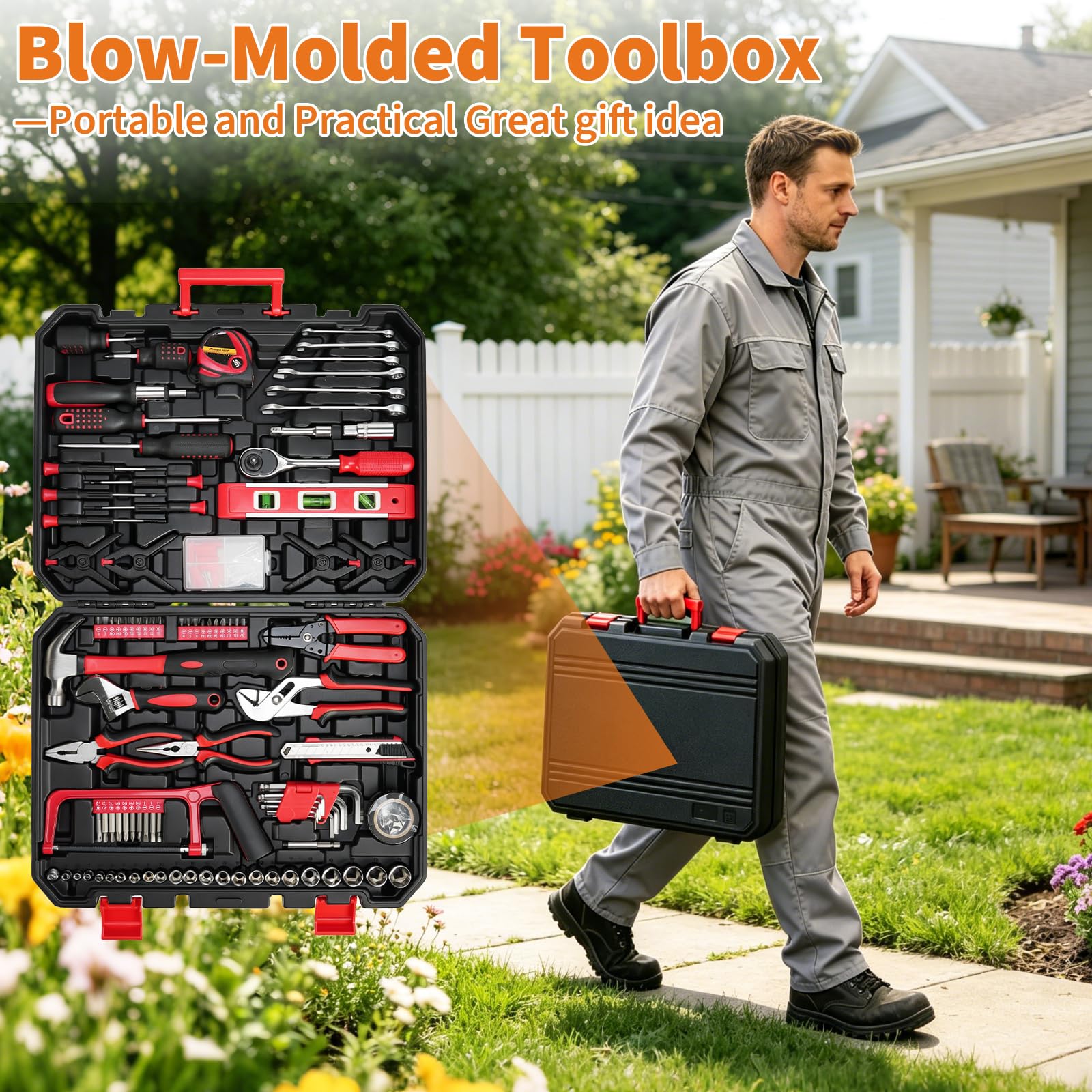 Amazon.com: Hantinstom 237-Piece Tool Set General Household Hand