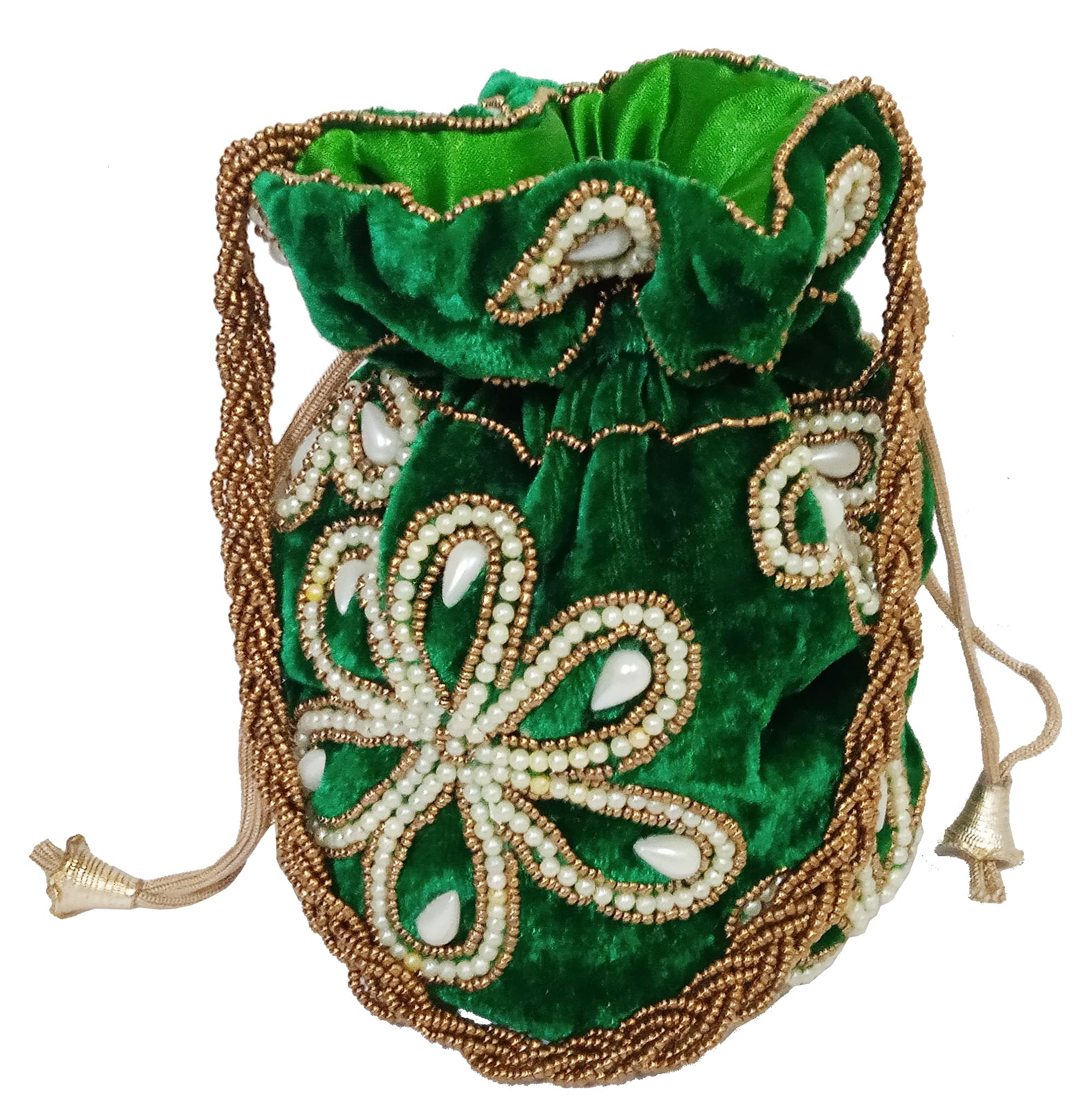 Purpledip Potli Bags - Bolso con cordón (Potli02$)