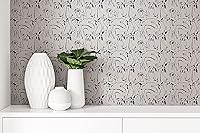 Vista 3 de Surface Style - Papel tapiz para despegar y pegar, papel tapiz contemporáneo para dormitorio, artículos esenciales para el dormitorio, autoadhesivo