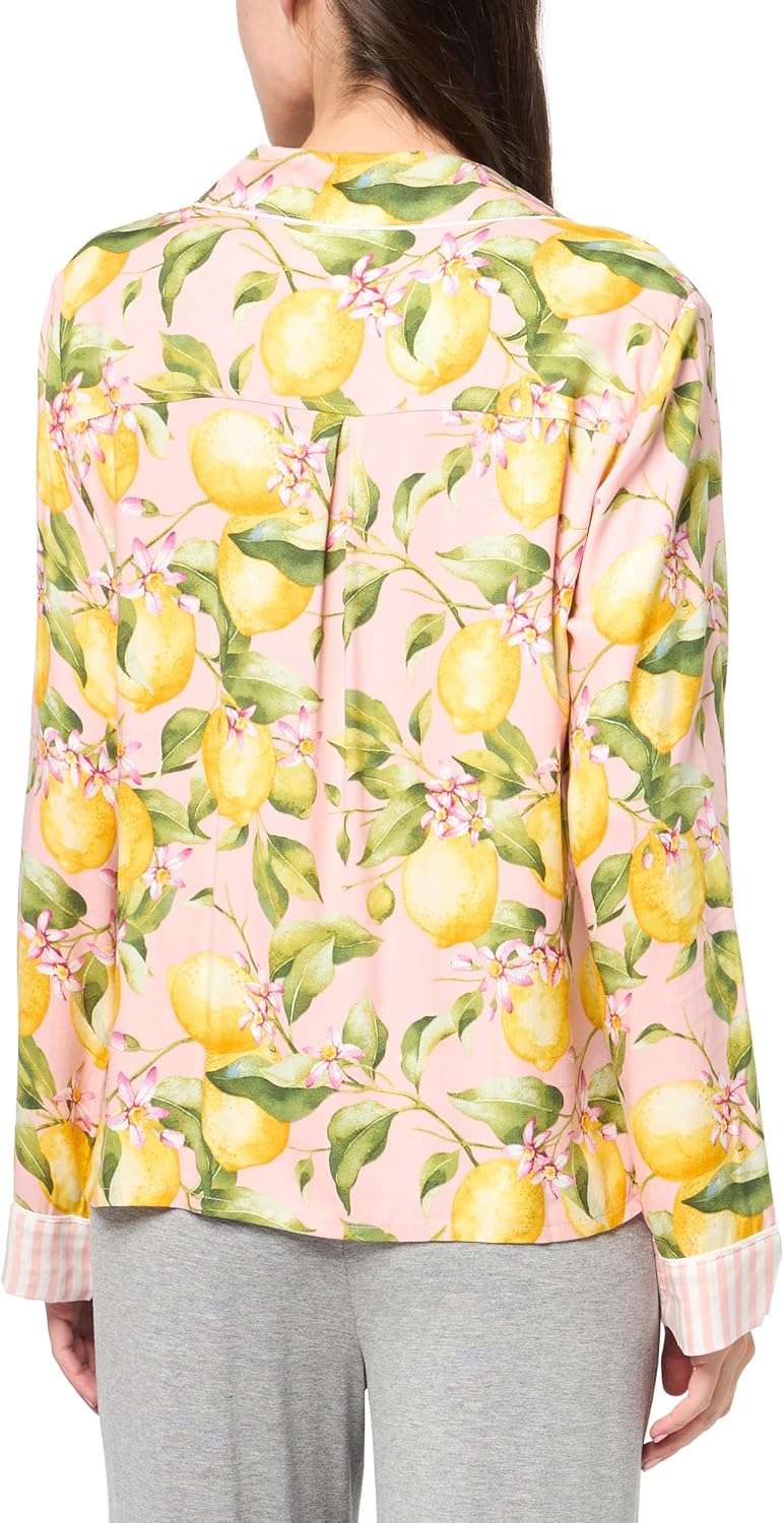 PJ Salvage Women's Loungewear in Full Bloom Long Sleeve Top - Image 6