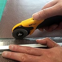 Vista 4 de XW Juego de cuchillos Hobby SKS-7 de 1.772 in y cuchillo de precisión para arte, acolchado y manualidades, 12 cuchillas adicionales