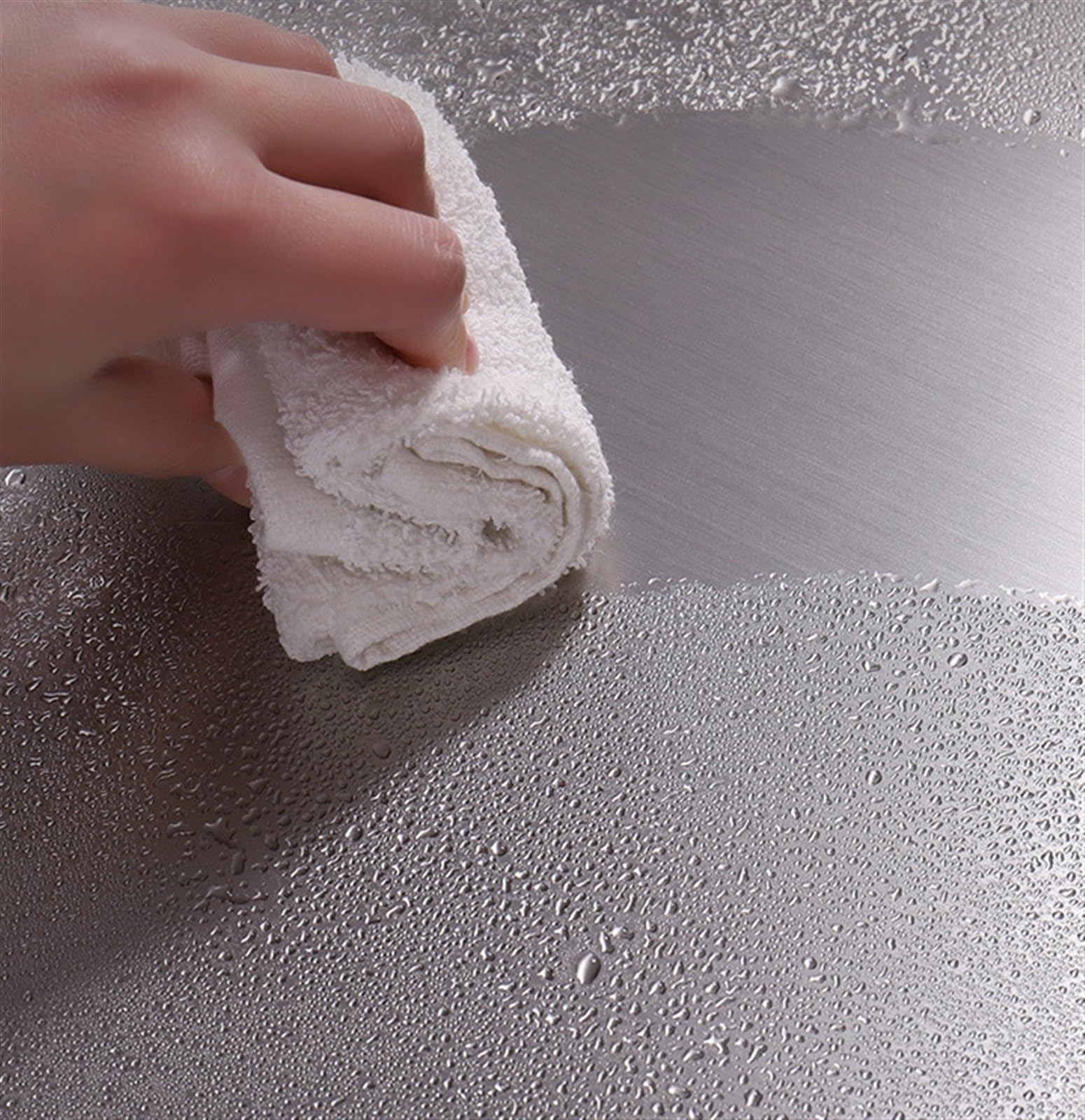 Schneidebretter Für Küche 15-Zoll-Edelstahl-Schneidebrett, Antihaftbeschichtet, Für Pizza, Kekse, Backbrett, Küche Küchenbretter(40x60cm)