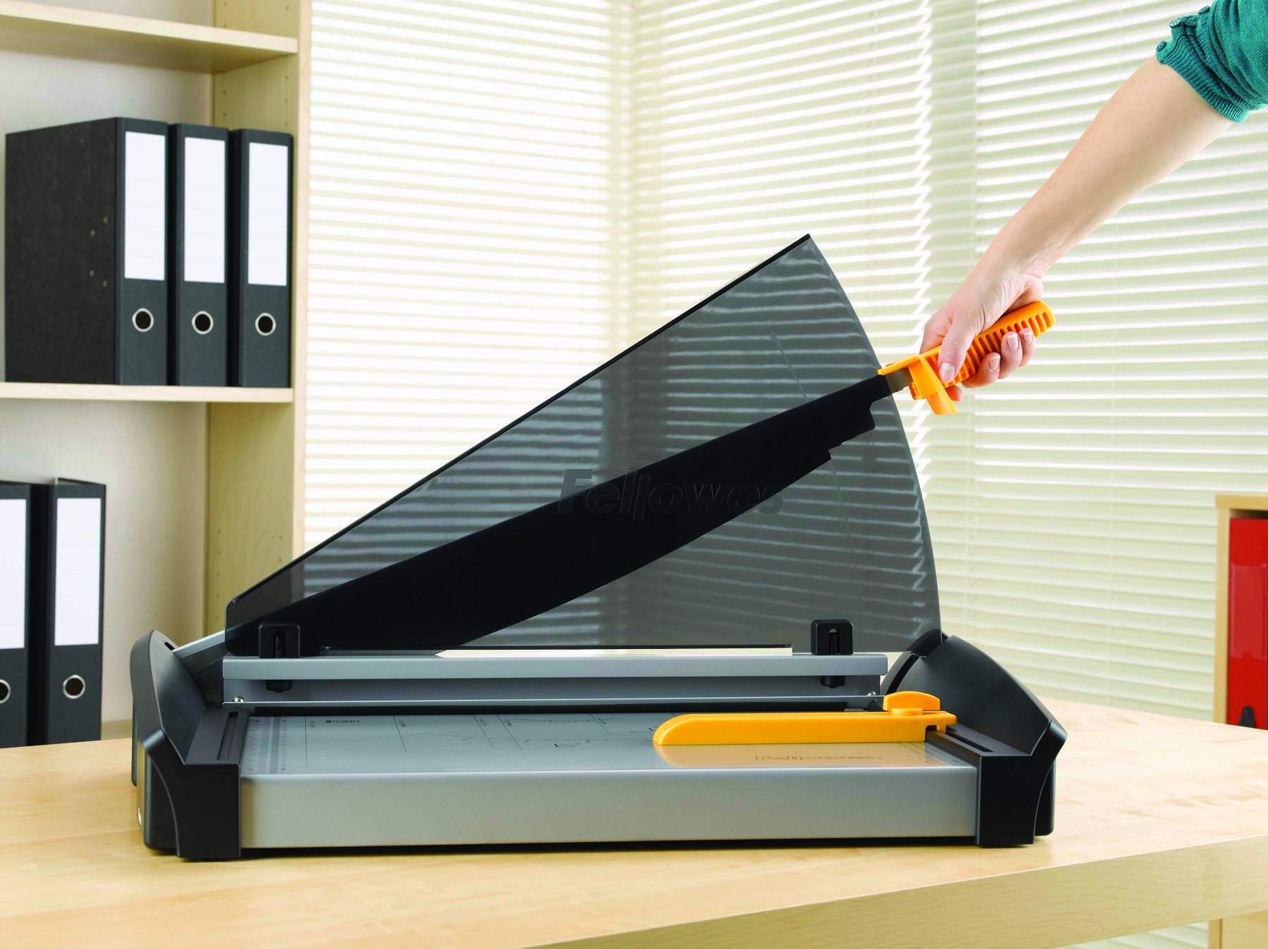 Fellowes Plasma A3 Guillotina Papel A4 Corte 40 Hojas Negro Gris