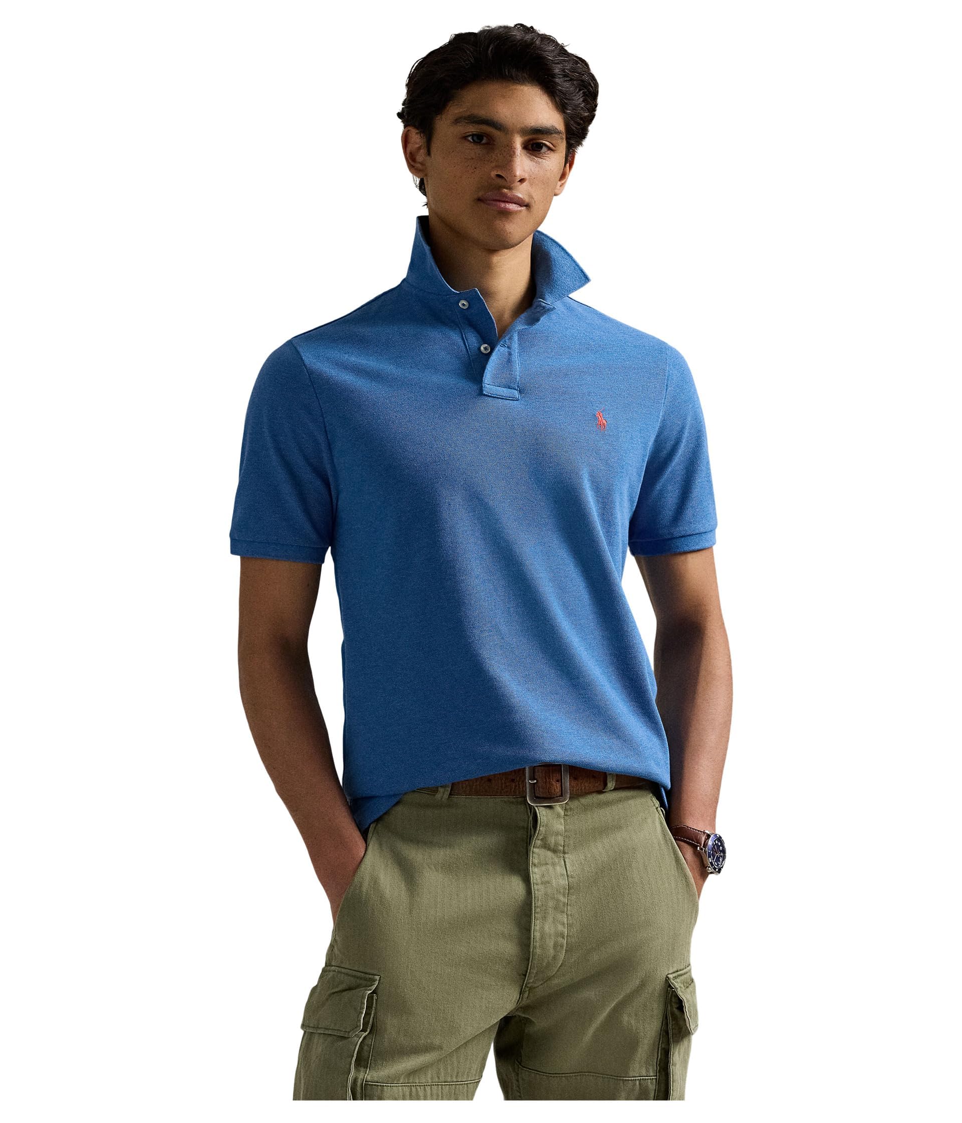 POLO RALPH LAUREN Classic Fit Mesh Polo Shirt