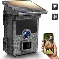 Fototrappola Solare 4K Doppia Lente - Visione Notturna Starlight, WiFi, Impermeabile IP66, Per Fauna Selvatica - Foto 8