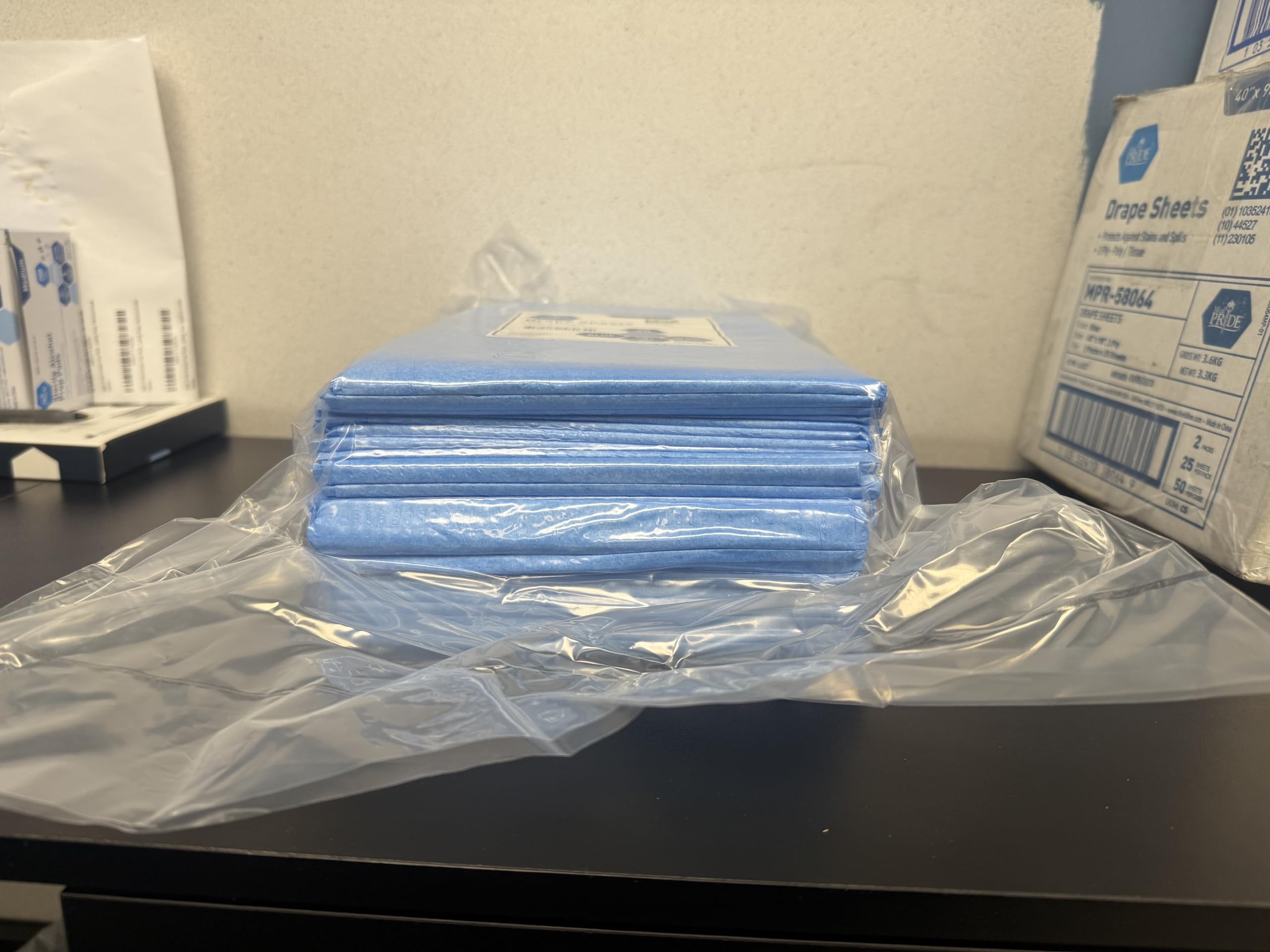 MED PRIDE Disposable 2-Ply Drape Sheets,Leakproof Medical Cover,25-Pack — Amazon image 8