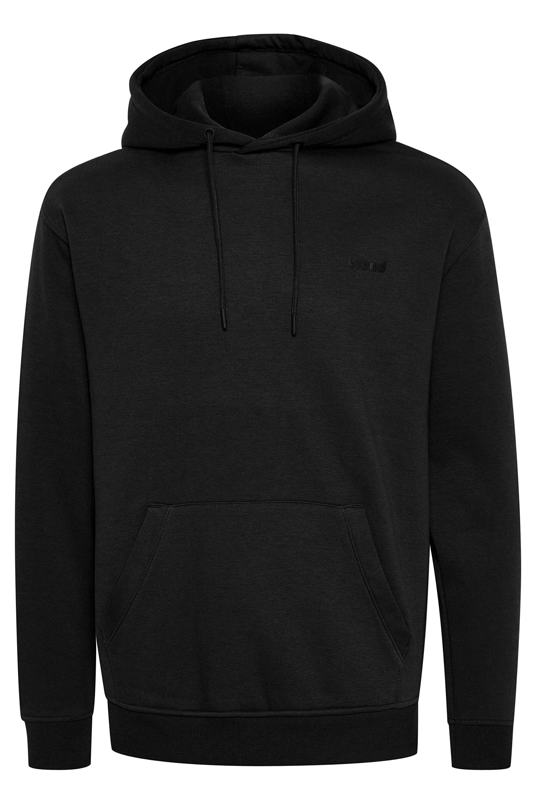 Blend BHDownton Hooded Sweatshirt Men's Sweatshirt Pullover with Hood, 194007_black, XXL