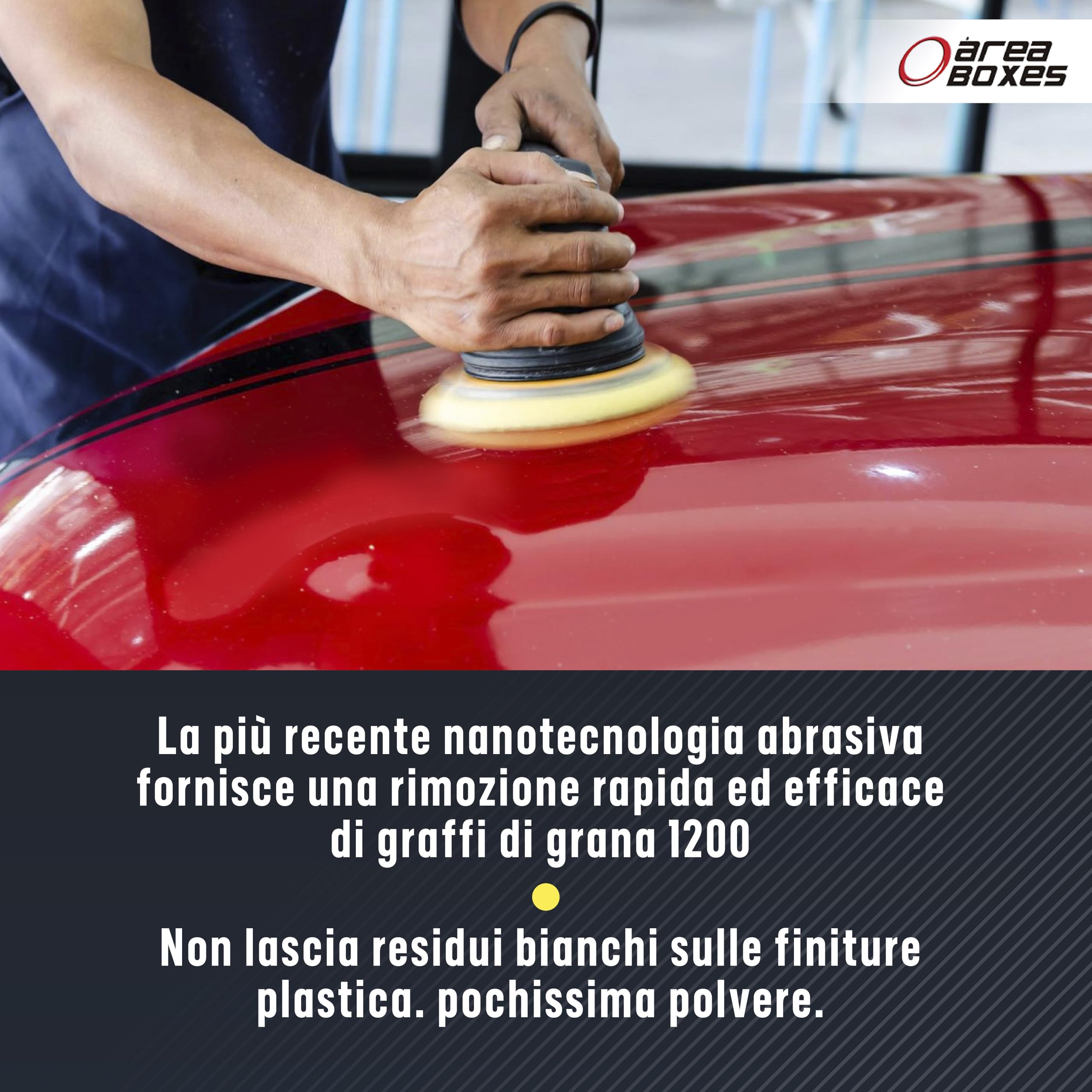 Lucido Per Auto High Cut, 950ml [Nitro X1] Composto 3 in 1 "One Step". Riparazione Graffi, Senza Silicone. Rimuove I Graffi. Non Macchia. [Taglio, Livellamento E Sigillatura Con Elevata Brillantezza]