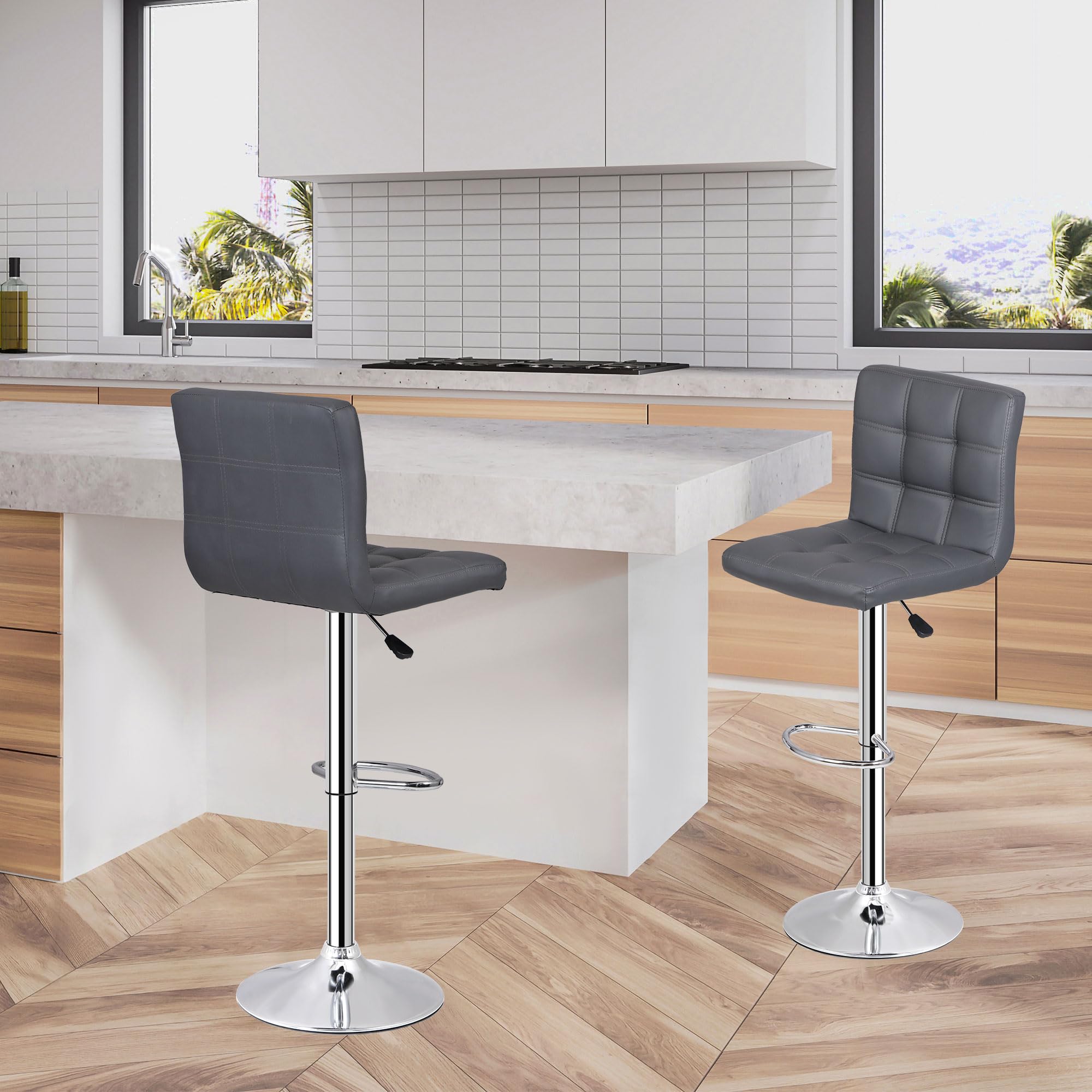 Amazon｜JupiterForce 4脚セット カウンターチェア 昇降式 バー