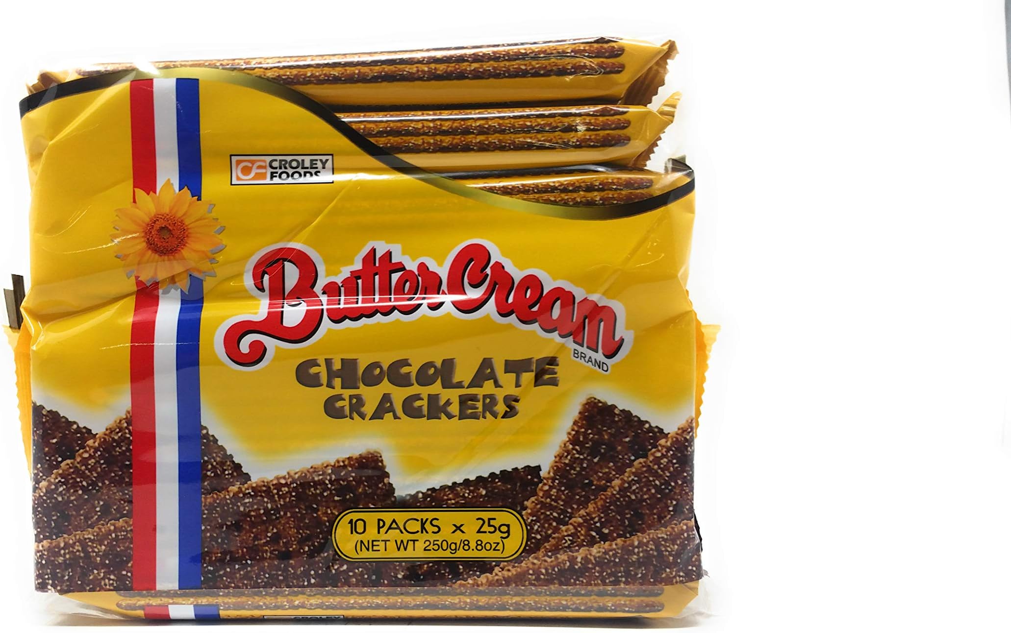 Buttercream Crackers - Chocolate Flavor, 8.8 oz (250g) 10 Count