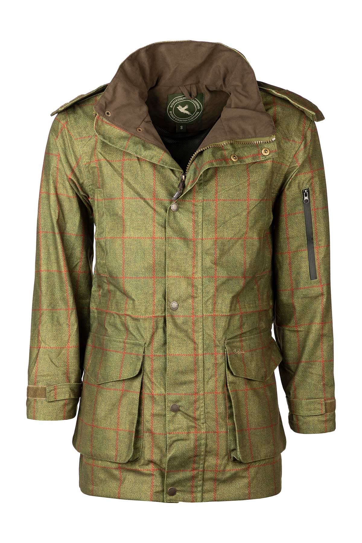 Mens Tweed Print Shooting Jacket Waterproof Hunting Tweed Jacket For Men 2 Colours (as8, alpha, x_l, regular, regular, Scampston)
