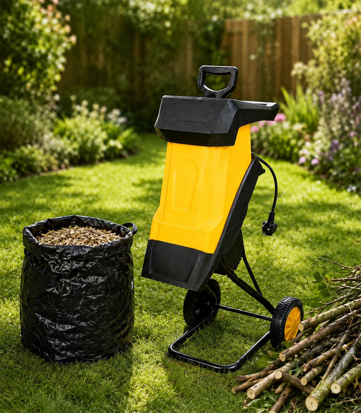 Broyeur De Branches Électrique -Jardin Domestique 50m