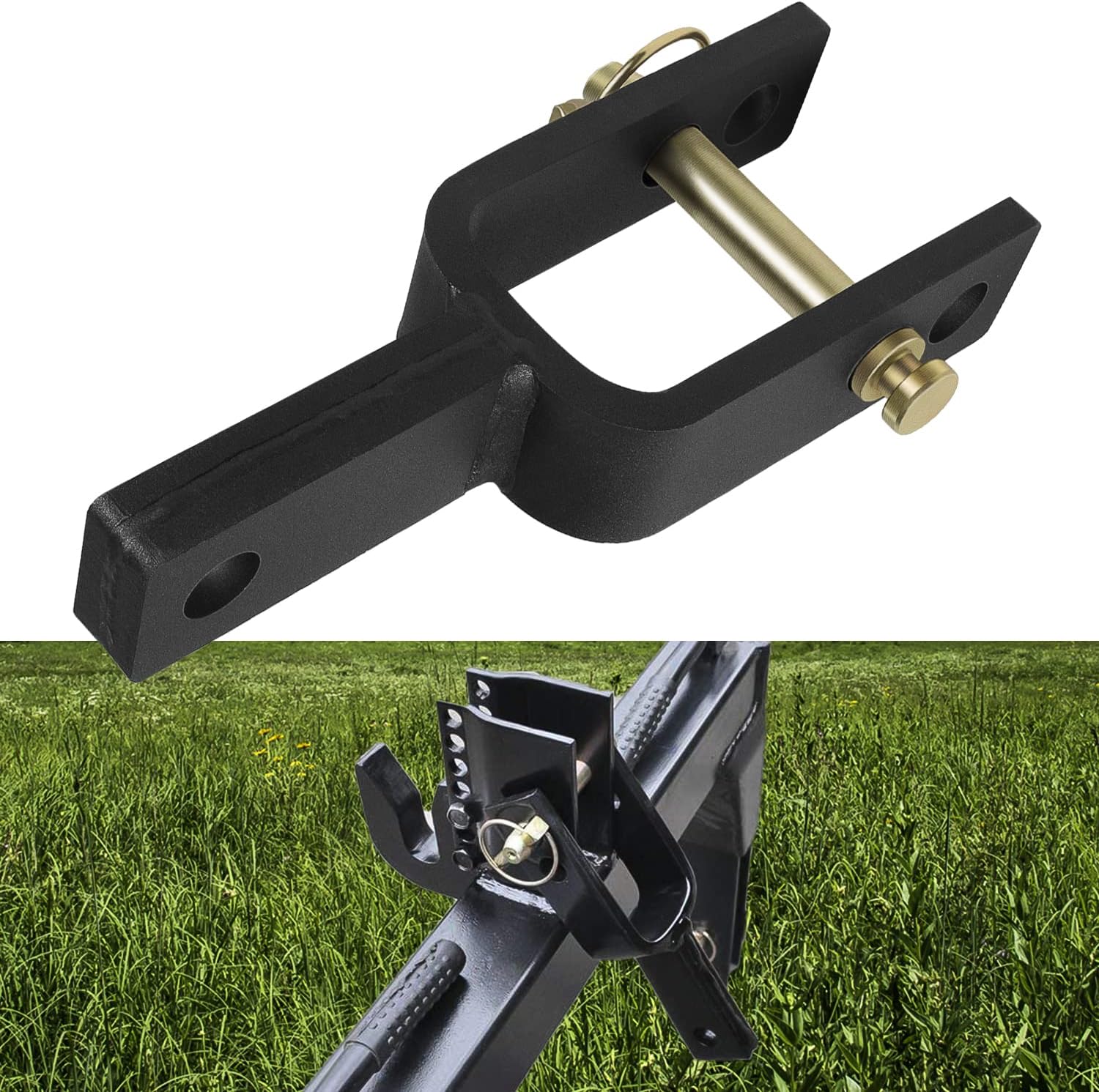 Versatile Quick Hitch Adapter Used to Adjust Top Link