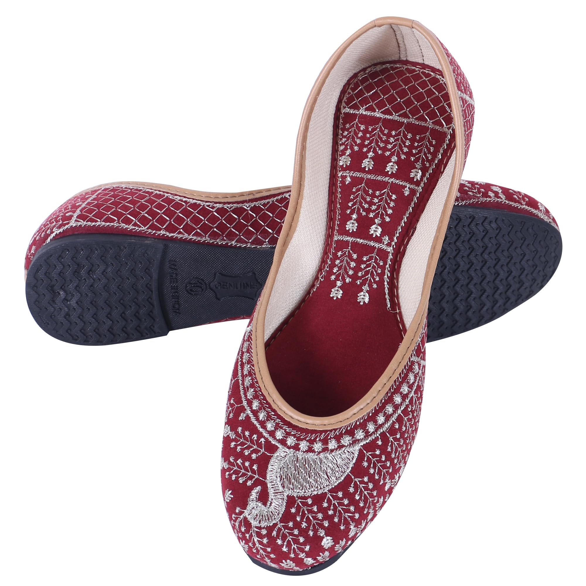 Women Ethnic Rajasthani Embroidery Punjabi Mojari's Shoe Juti Jutti’s